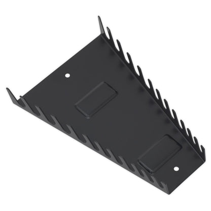 Sealey WR03 Spanner Rack Magnetic Capacity 12 Spanners Sealey