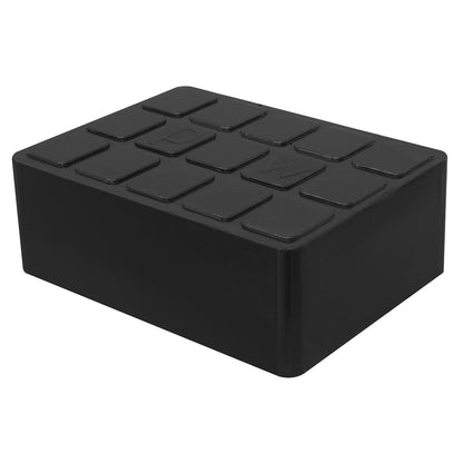 Sealey SJBEX.A02 Rubber Support Block for Viking Jacking Beams 60mm Sealey