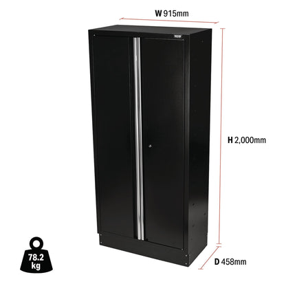 Draper 33166 BUNKER® Modular Tall Floor Cabinet 2 Door 2000mm Draper
