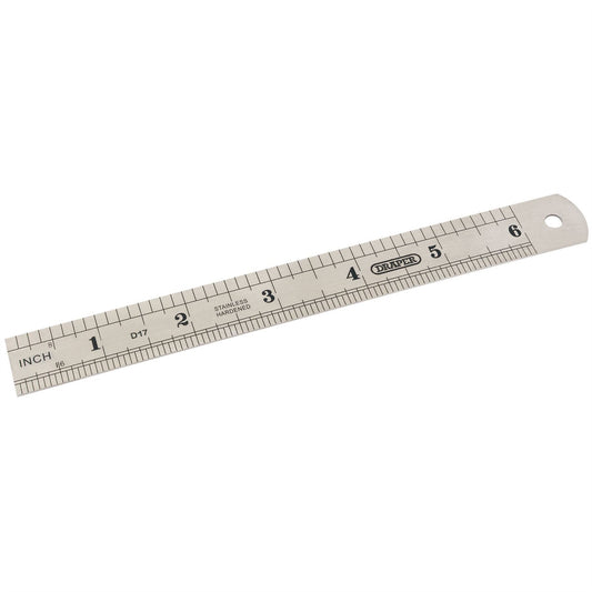 Draper 59633 Steel Rule 150mm/6" Draper