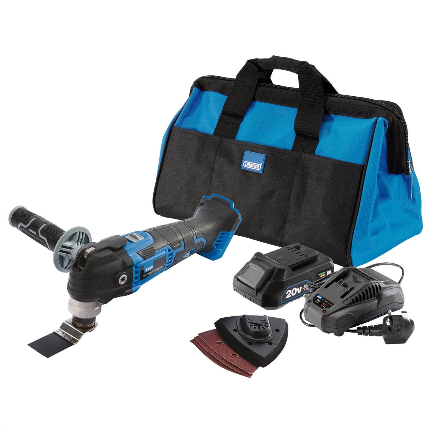 Draper 79900 Storm Force® 20V Oscillating Multi-Tool Kit Draper