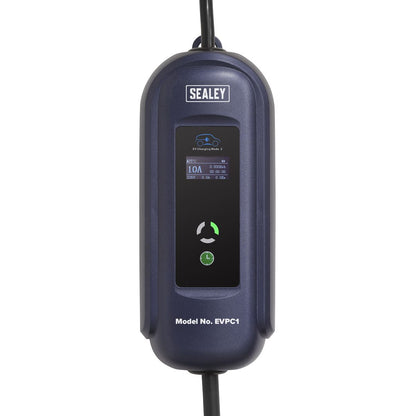Sealey EVPC1 Portable EV Charger Type 1 to UK 10A (2.3KW) 5m Cable Sealey