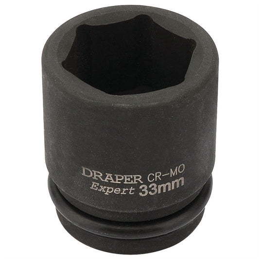 Draper 93259 Expert HI-TORQ® 6 Point Impact Socket 3/4" Sq. Dr. 33mm Draper
