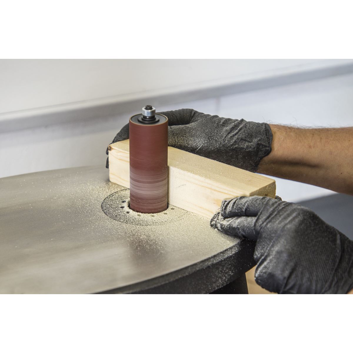 Sealey SM1200 Oscillating Spindle/Bobbin Sander 450W Sealey