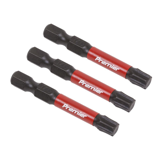 Sealey AK8246 TRX-Star* T40 Impact Power Tool Bits 50mm - 3pc Sealey
