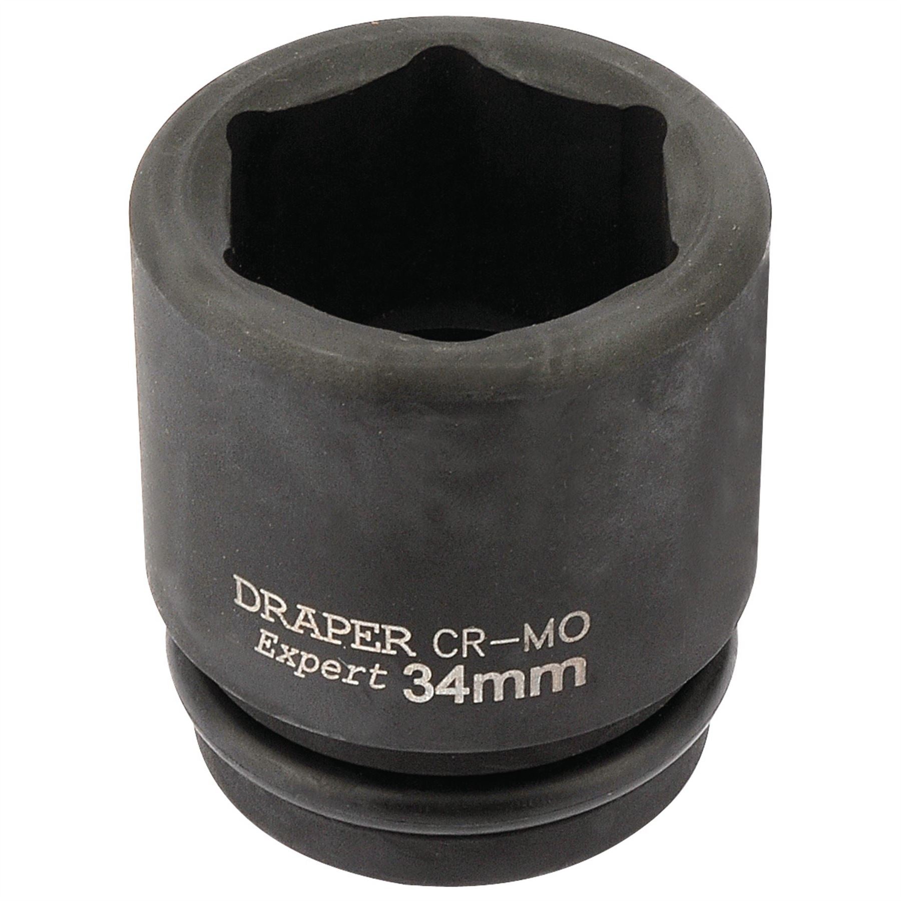 Draper 93267 Expert HI-TORQ® 6 Point Impact Socket 3/4" Sq. Dr. 34mm Draper