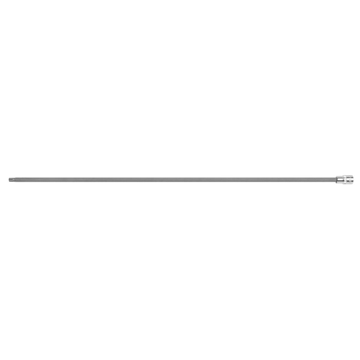 Sealey AK5536 Spline Socket Bit Extra-Long M10 x 800mm 1/2"Sq Drive Sealey