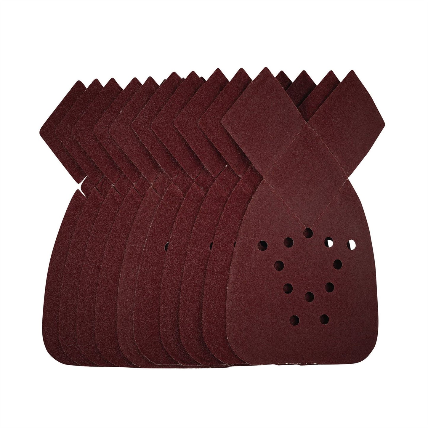 Draper 43993 Detail Sanding Sheets with Hook and Loop 140mm 120 Grit SSD4 Pack of 10 Draper