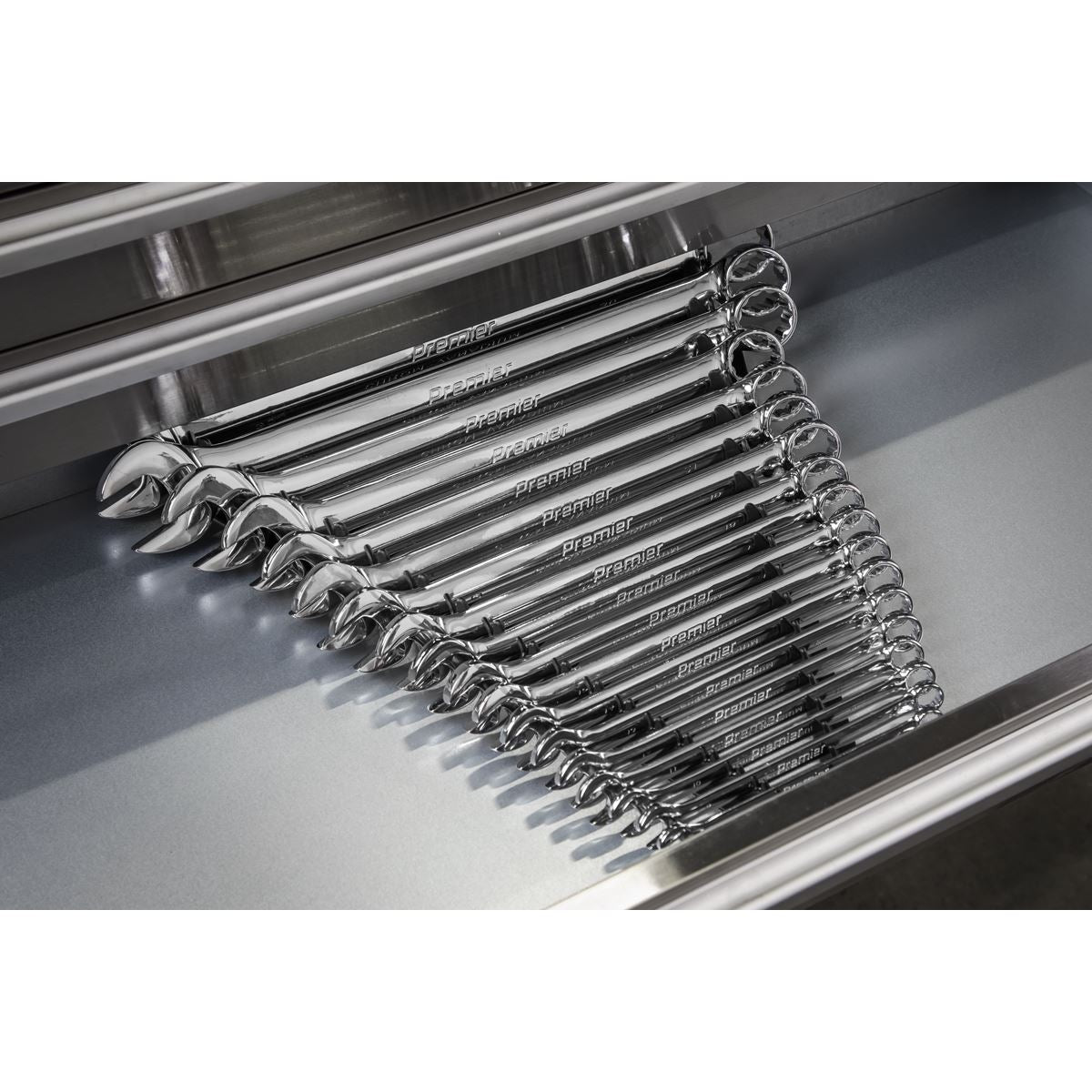 Sealey WR01 Sharks Teeth Spanner Rack 2pc Sealey