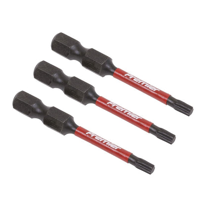 Sealey AK8241 TRX-Star* T15 Impact Power Tool Bits 50mm - 3pc Sealey