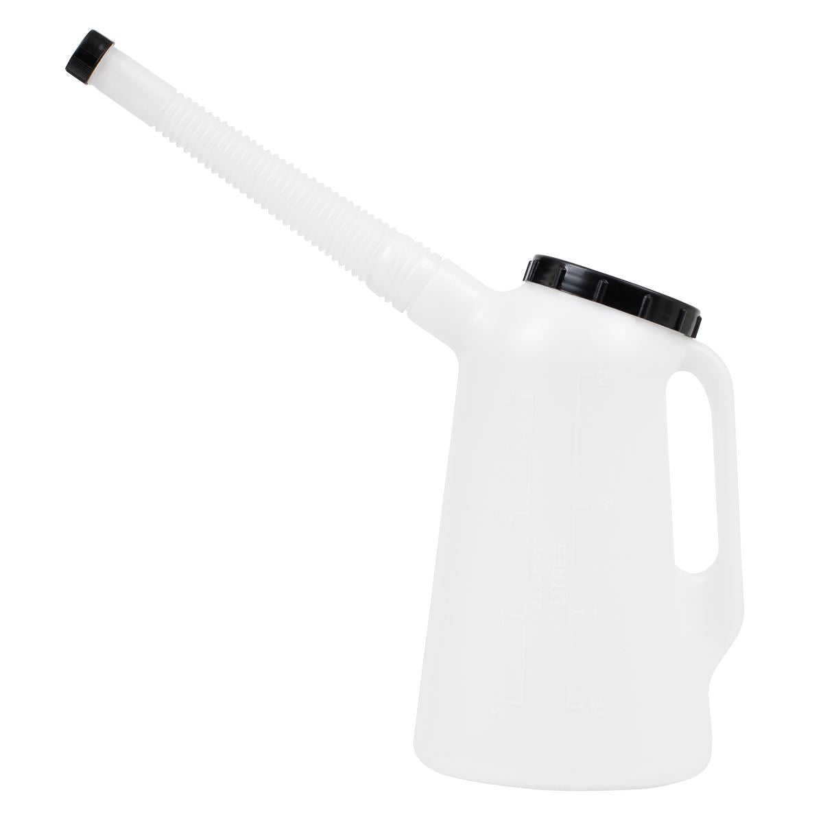 Sealey JDL2 Oil Container with Lid & Flexible Spout 2L Sealey