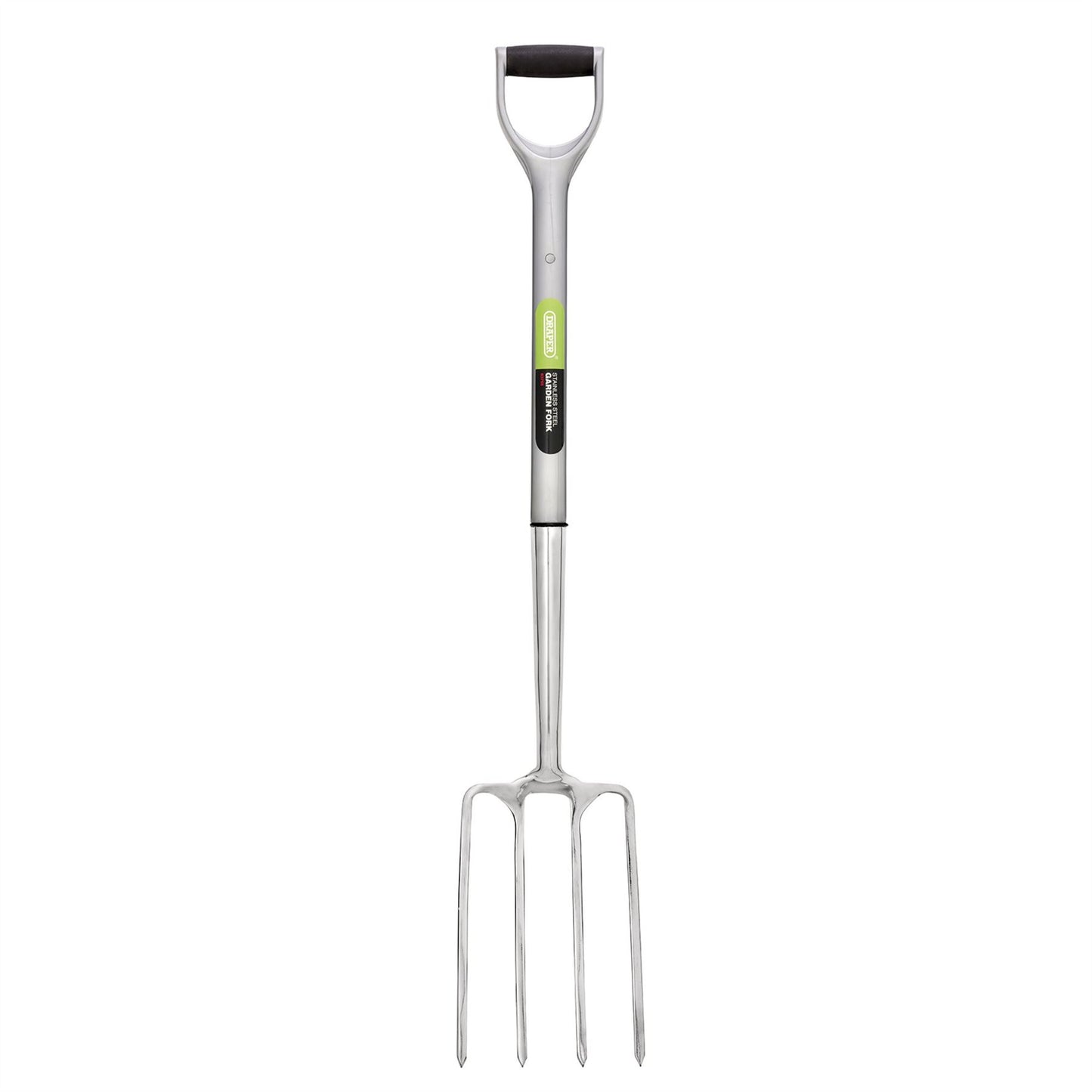 Draper 83755 Stainless Steel Garden Fork with Soft Grip Handle Draper