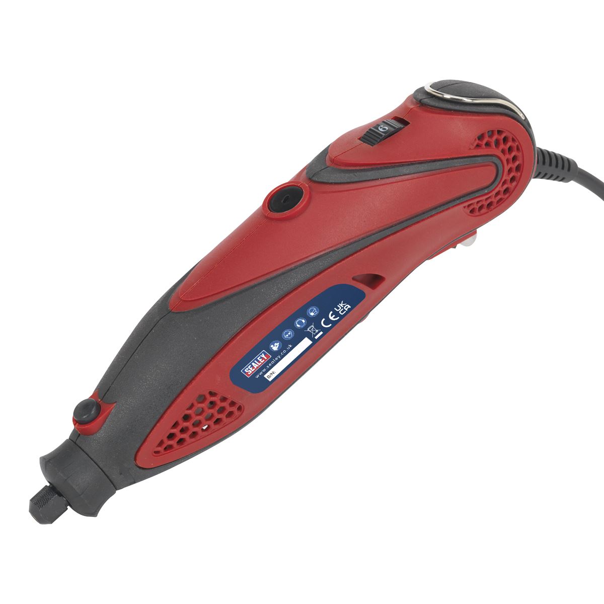 Sealey E540 Multipurpose Rotary Tool & Engraver Kit 40pc 230V Sealey