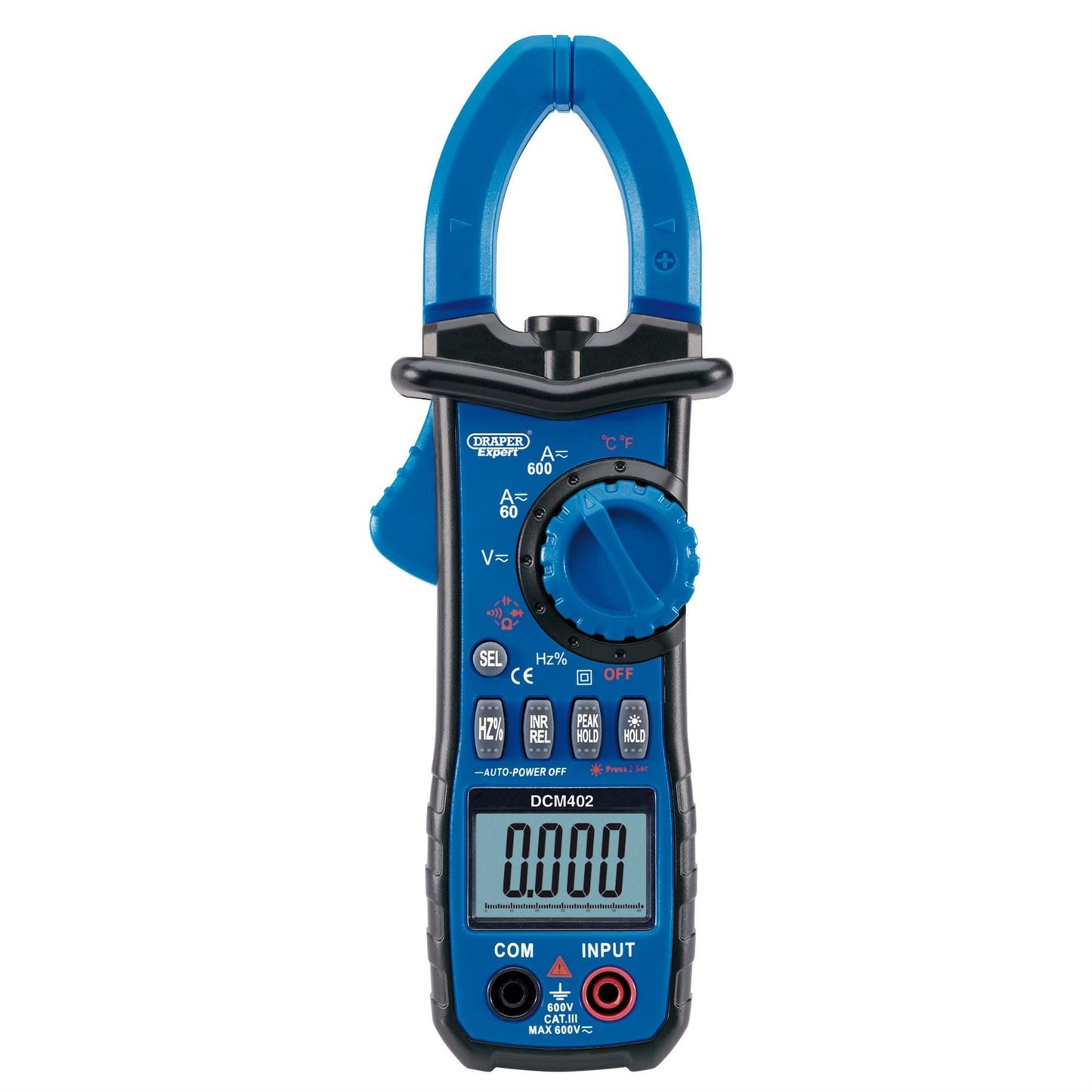 Draper 41967 Auto-Ranging Digital Clamp Meter with Linear Bar Graph Function Draper