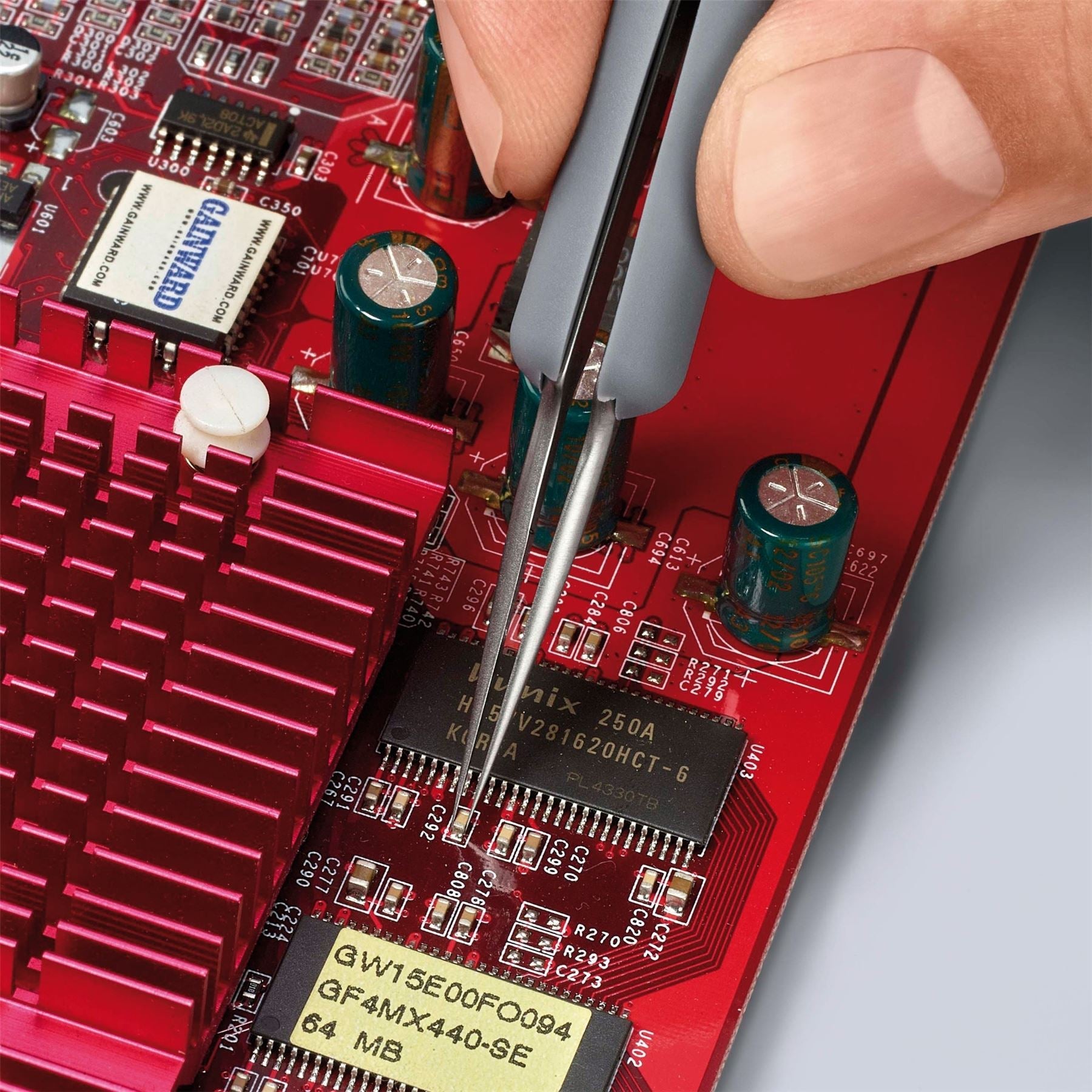 Knipex 13197 92 21 13 ESD Precision Tweezers with rubber handles ESD 112mm Draper