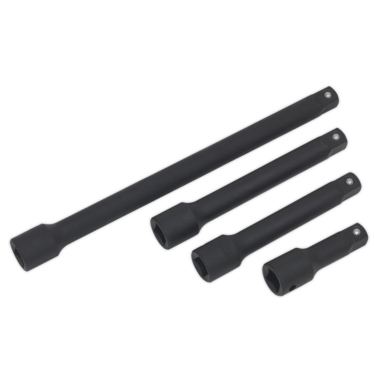Sealey AK5513 Impact Extension Bar Set 4pc 1/2"Sq Drive Sealey