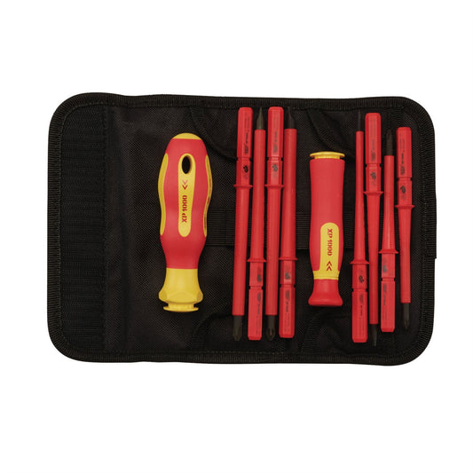 Draper 05721 XP1000® VDE Interchangeable Blade Screwdriver Set 10 Piece Draper