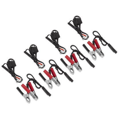 Sealey MBC420 Four Bank 6/12V 8A (4 x 2A) Auto Maintenance Charger Sealey