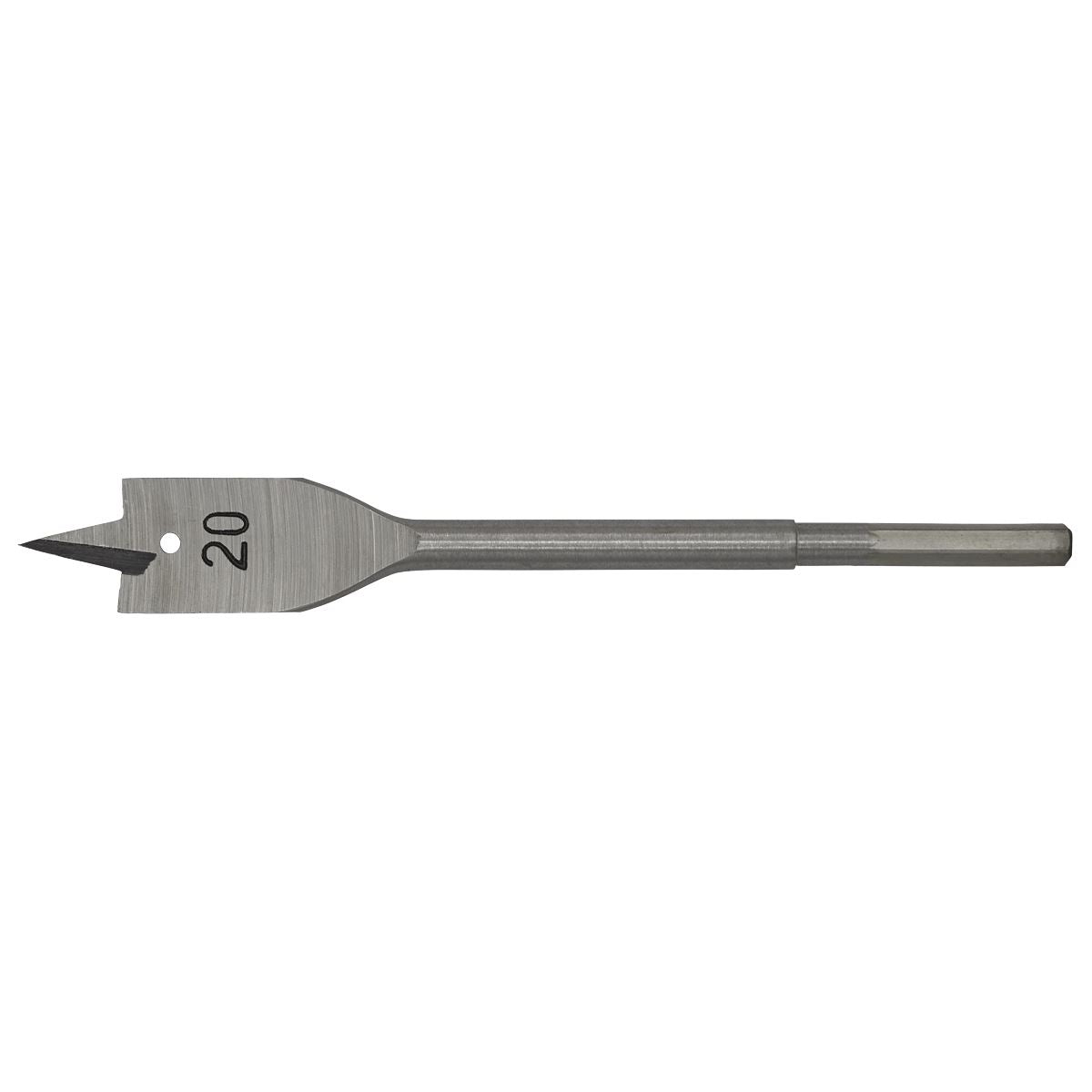 Sealey FWB20 Flat Wood Bit Ø20mm x 152mm Sealey