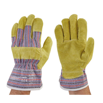 Draper 14039 Rigger Gloves Size XL/10 Pair Draper