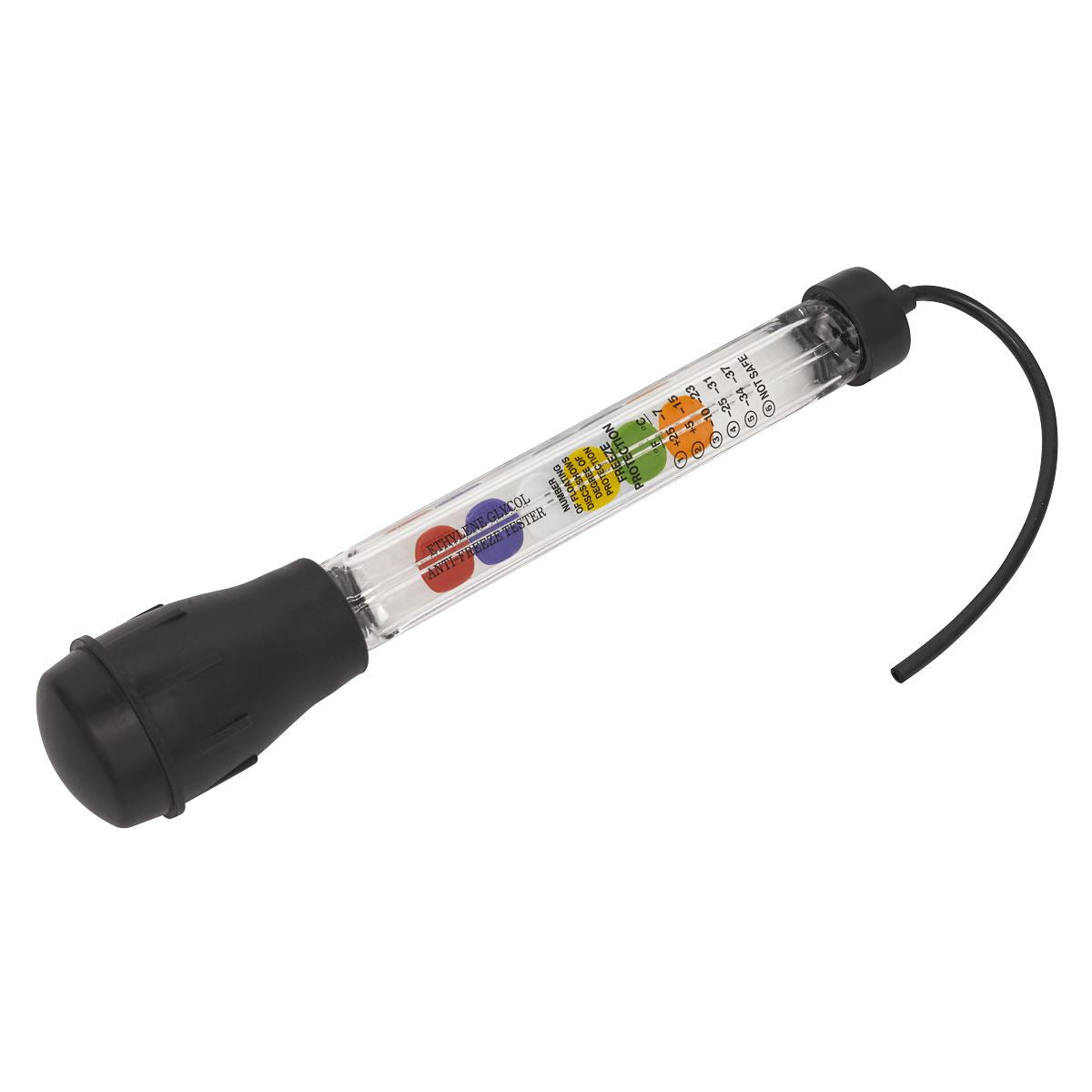 Sealey AK4120 Ethylene Glycol Antifreeze Tester Disc Type Sealey