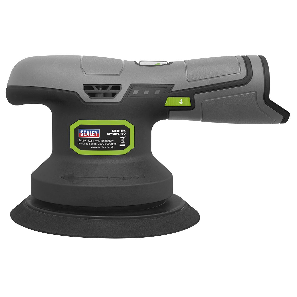 Sealey CP108VSPBO Ø150mm Dual Action Sander/Polisher 10.8V SV10.8 Series - Body Only Sealey