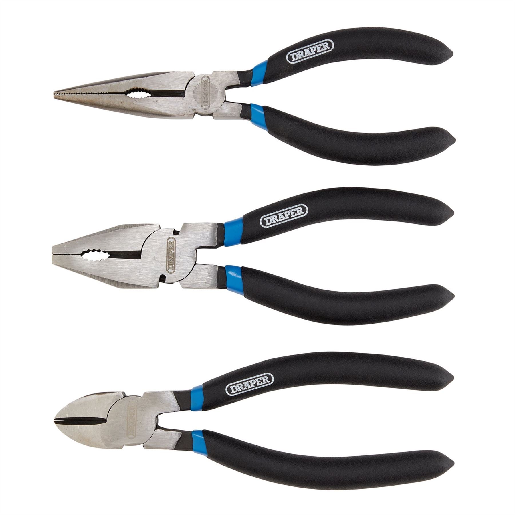 Draper 07056 Pliers Set 3 Piece Draper