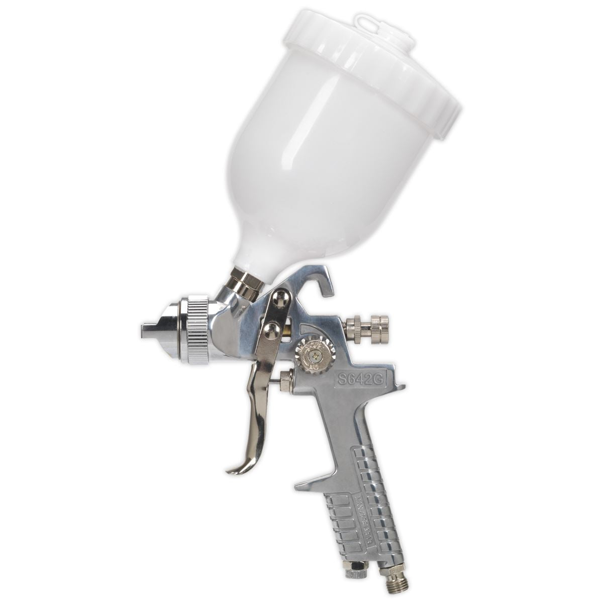 Sealey S642G Spray Gun Gravity Feed - 1.8mm Set-Up Siegen