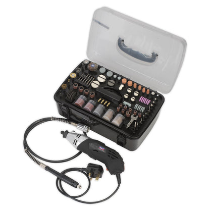 Sealey E5188 Multipurpose Rotary Tool & Engraver Kit 219pc 230V Sealey