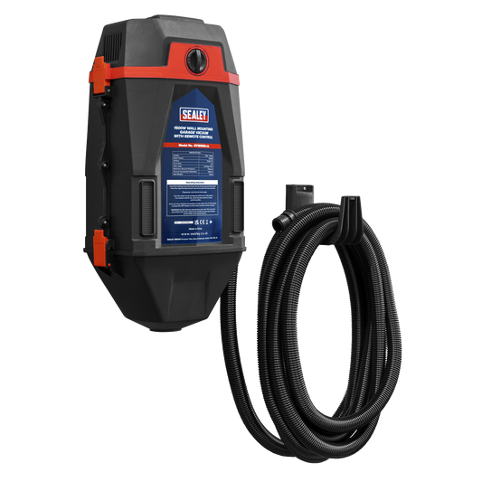 Sealey GV180WM Garage Vacuum 1200W with Remote Control - Wall Mounting Sealey
