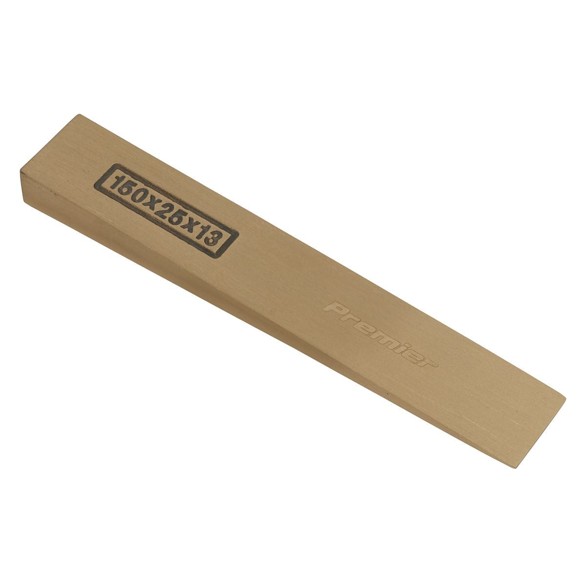 Sealey NS120 Wedge 150 x 25 x 13mm - Non-Sparking Sealey
