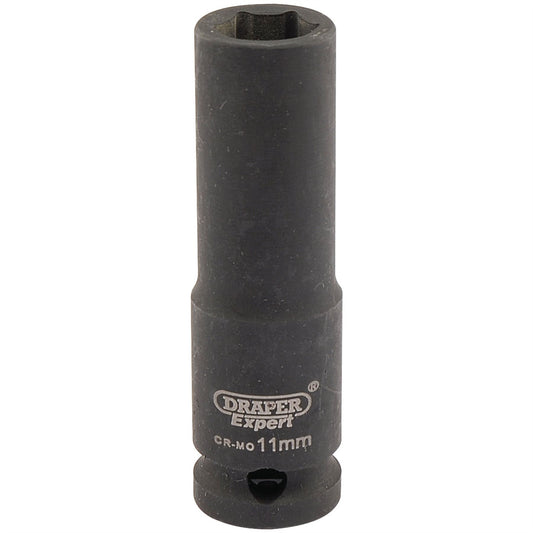 Draper 06884 Expert HI-TORQ® 6 Point Deep Impact Socket 3/8" Sq. Dr. 11mm Draper
