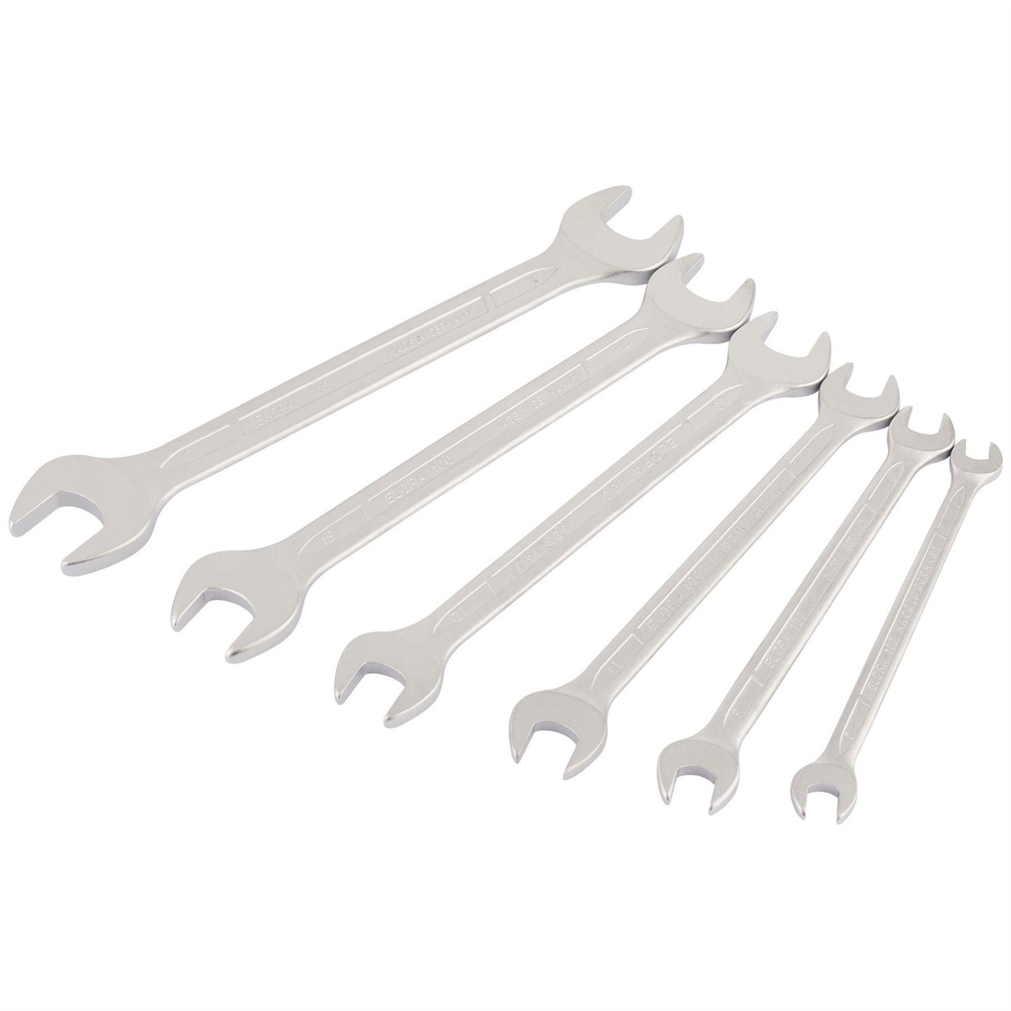 Elora 01341 Long Metric Open End Spanner Set 6 Piece Elora