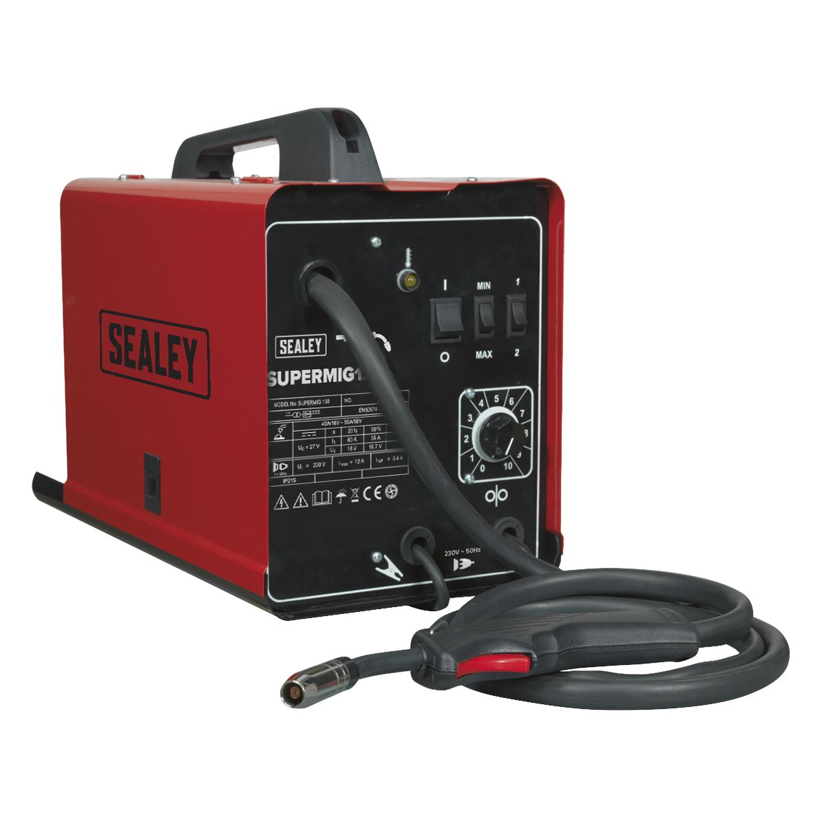Sealey SUPERMIG130 Mini MIG Welder 130A 230V Sealey