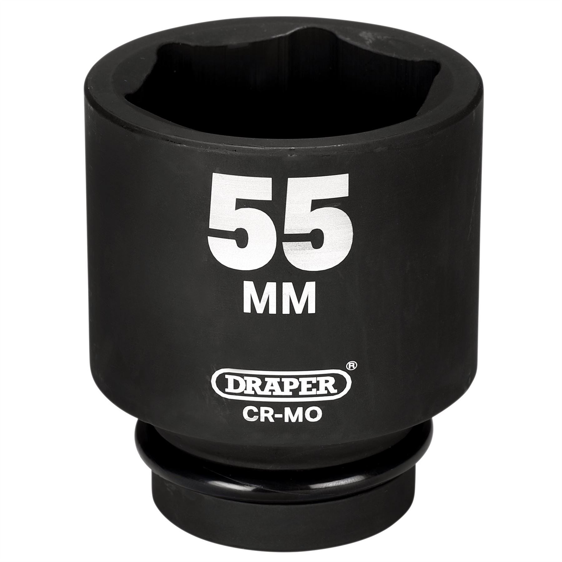 Draper 05156 Expert HI-TORQ® 6 Point Deep Impact Socket 1" Sq. Dr. 55mm Draper
