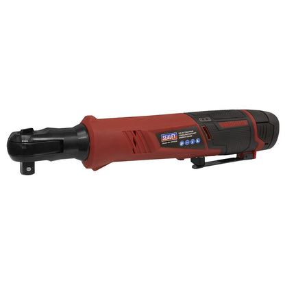 Sealey CP1209 Cordless Ratchet Wrench 1/2"Sq Drive 12V SV12 Series - Body Only Sealey
