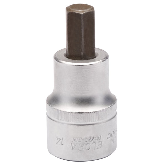Elora 15551 Hexagon Screwdriver Socket 3/4" Sq. Dr. 14mm Elora