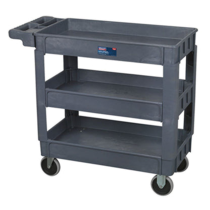 Sealey CX203 Trolley 3-Level Composite Heavy-Duty Sealey