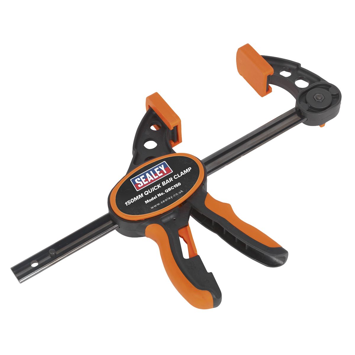 Sealey QBC1502 Quick Bar Clamp 150mm - 2pc Set Sealey