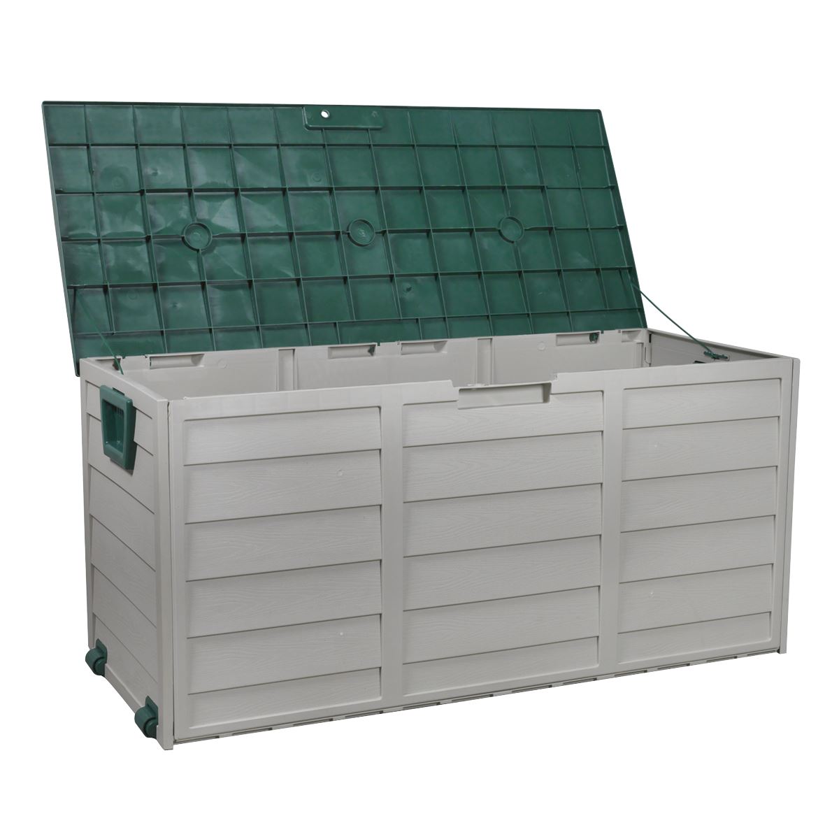 Sealey SBSC01 Outdoor Storage Box 460 x 1120 x 540mm Polypropylene Sealey