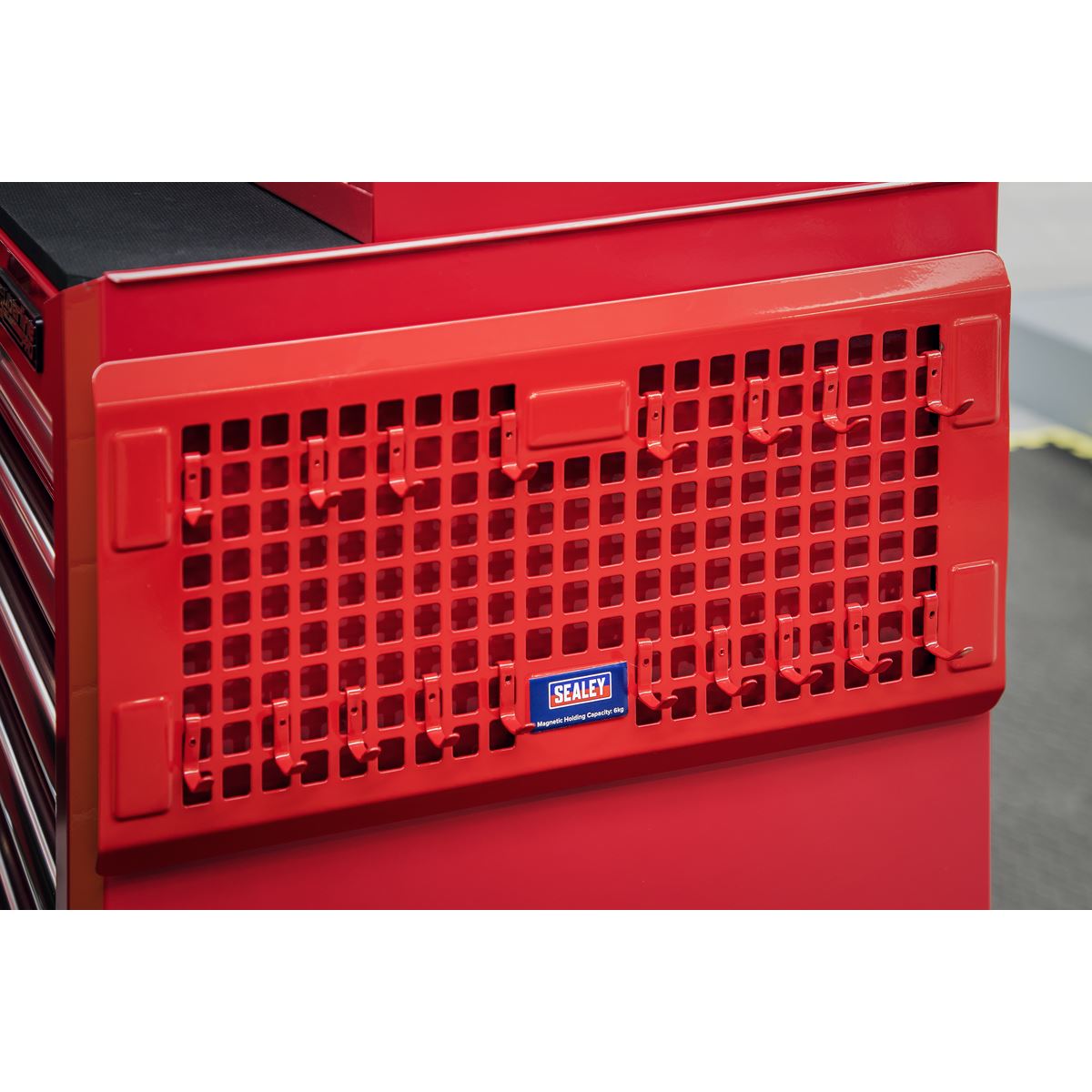 Sealey APPB Magnetic Pegboard - Red Sealey
