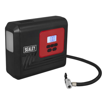 Sealey MAC12D Tyre Inflator with Worklight 12V Sealey