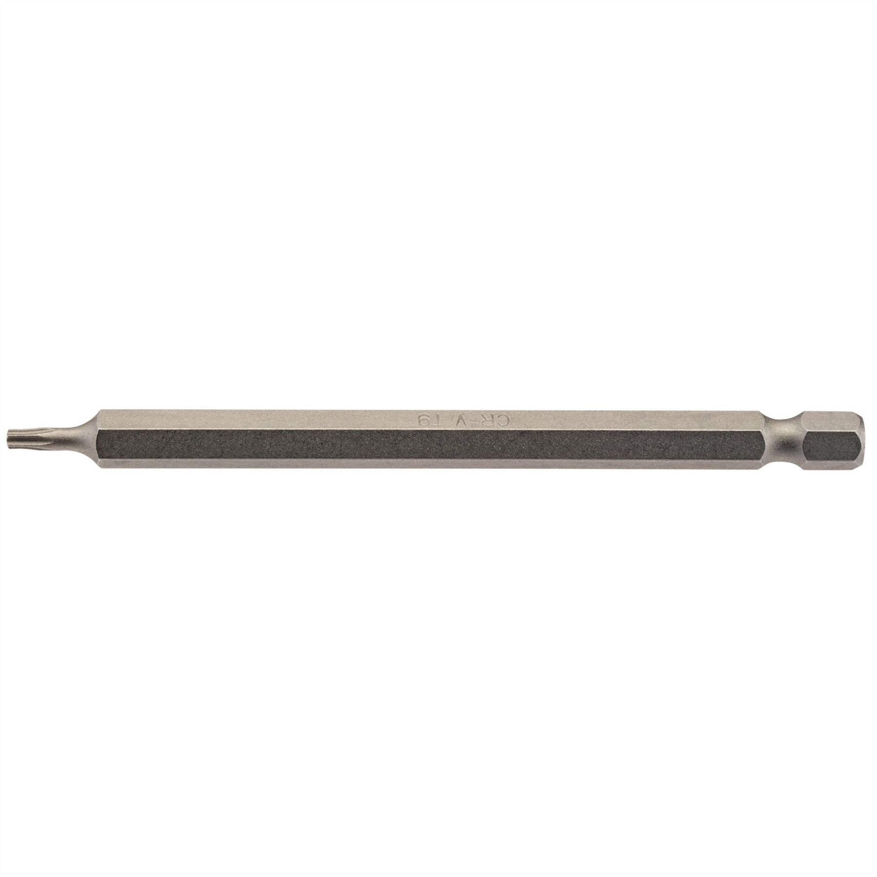 Draper 66908 TX-STAR® Insert Bit 1/4" Hex 100mm Long T9 Pack of 1 Draper