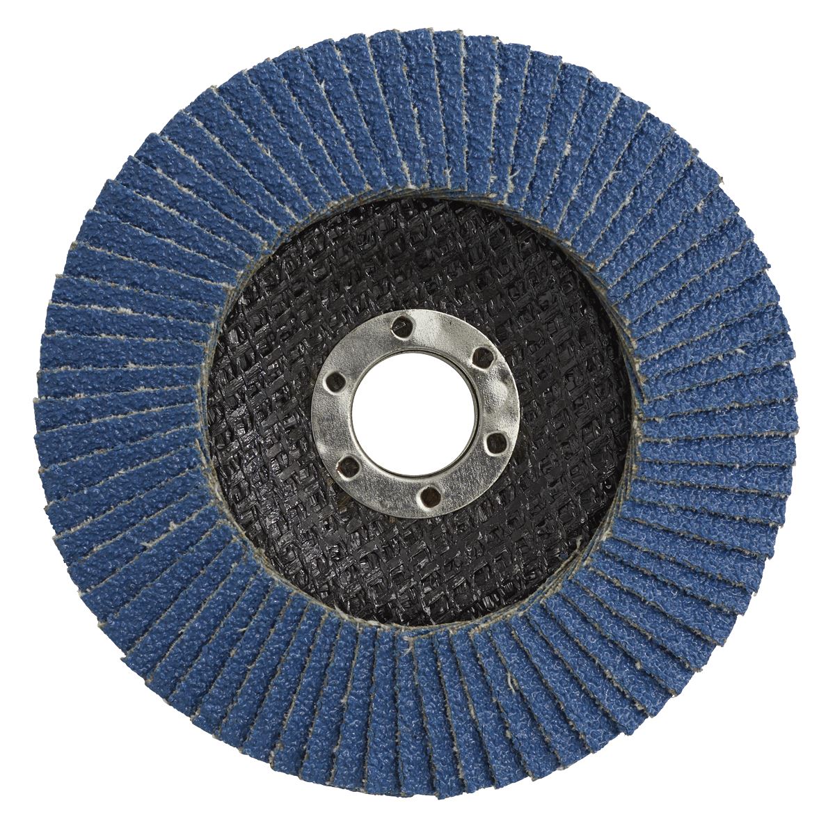 Sealey FD10060 Flap Disc Zirconium Ø100mm Ø16mm Bore 60Grit Sealey