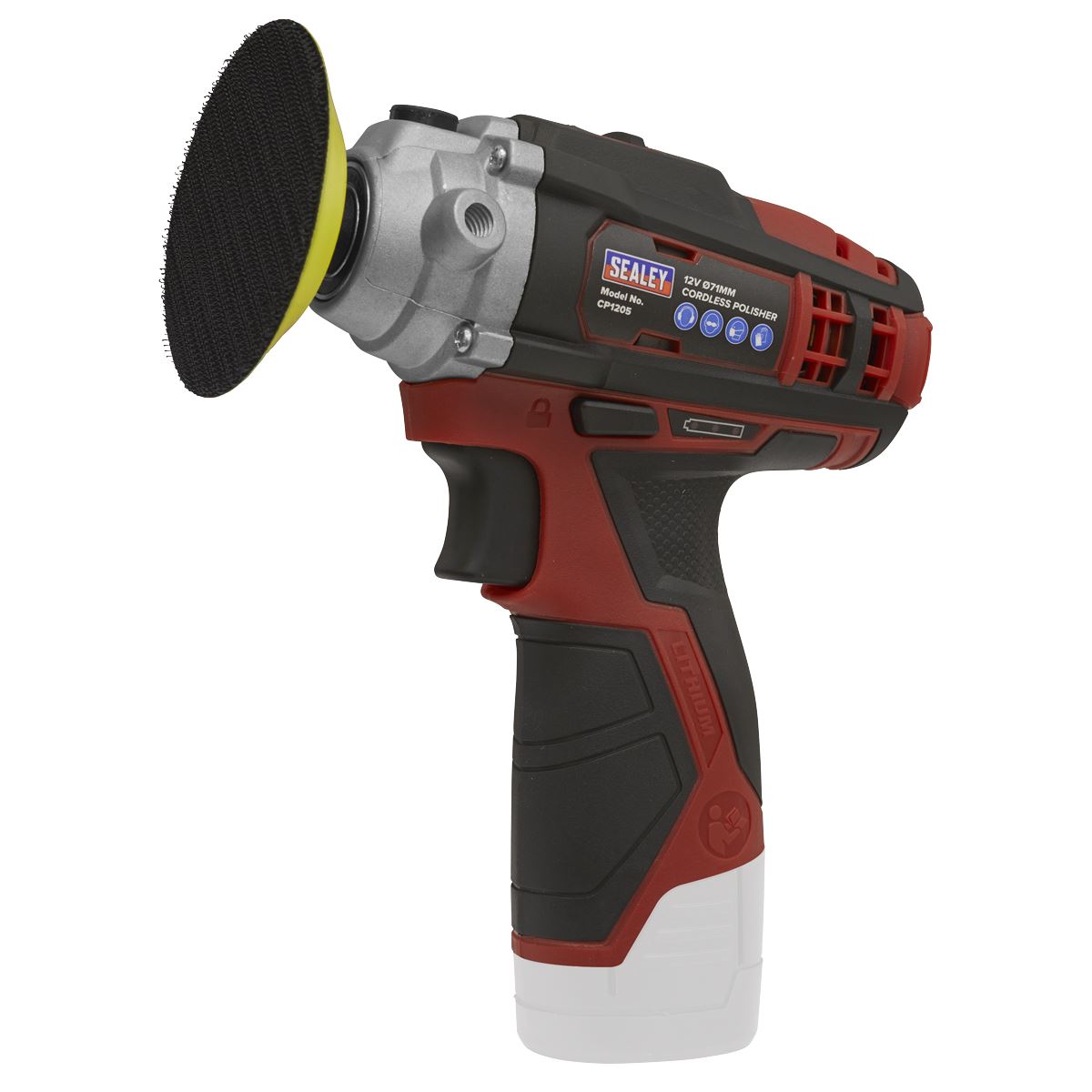 Sealey CP1205 Cordless Polisher Ø71mm 12V SV12 Series - Body Only Sealey