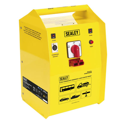 Sealey PSTART1000HD PowerStart Emergency Heavy-Duty Jump Starter 1000hp Start 12/24V Sealey