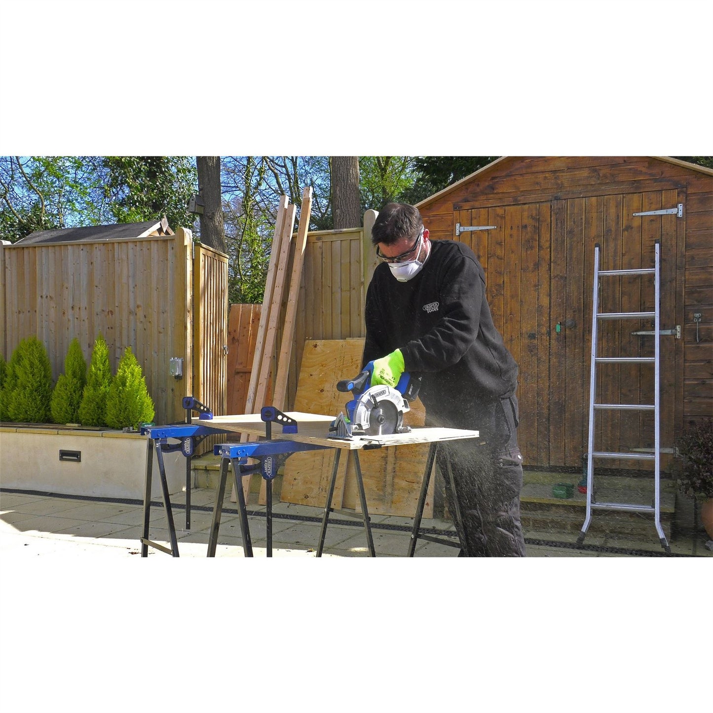 Draper 55519 D20 20V Brushless Circular Saw Sold Bare Draper