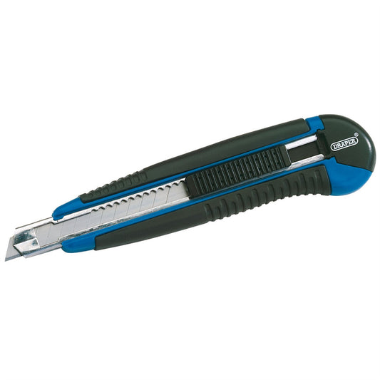 Draper 72145 Retractable Knife with 12 Segment Blade 9mm Draper