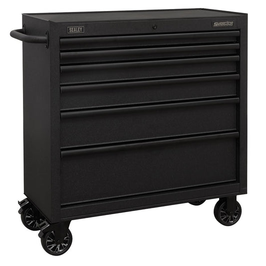 Sealey AP3606BE Rollcab 6 Drawer 915mm with Soft Close Drawers Sealey