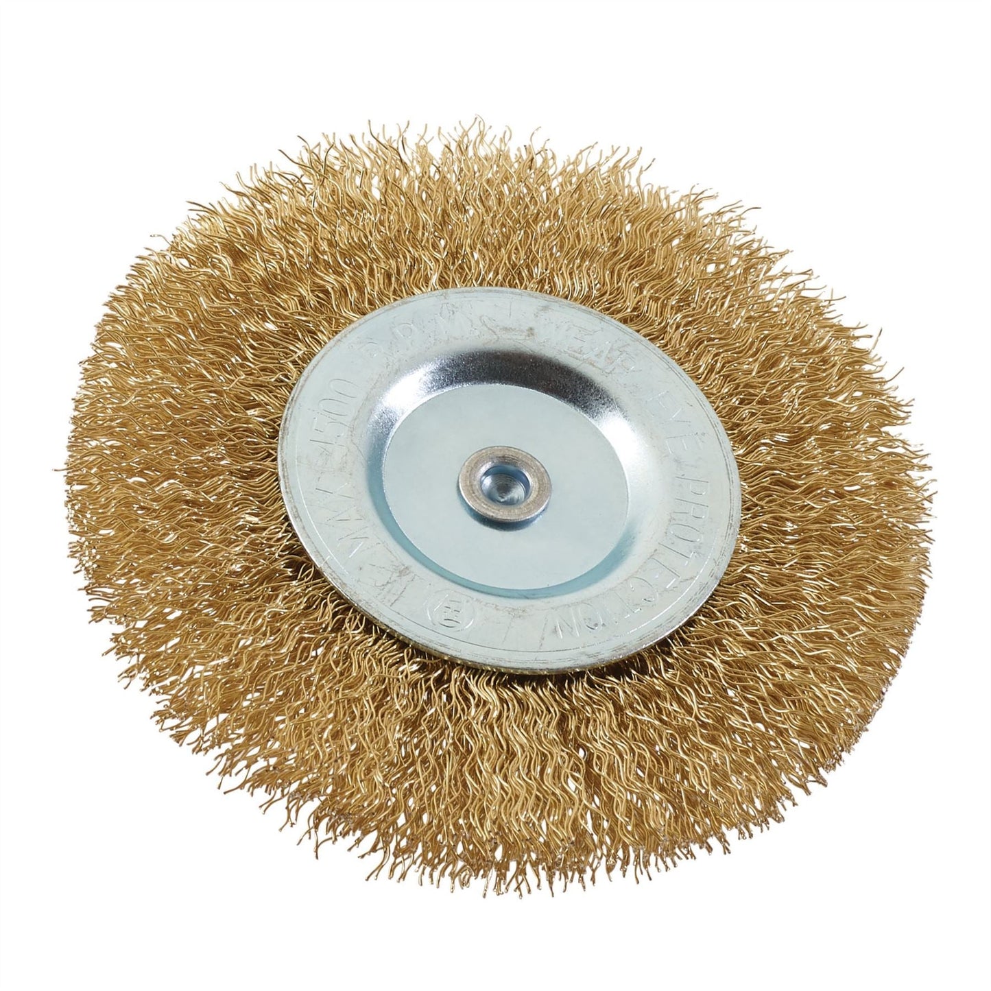 Draper 41428 Brassed Steel Crimped Wire Wheel Brush 100mm Draper